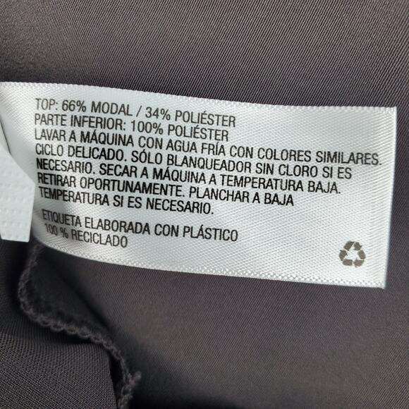 Prologue Womens XS‎ Gray Collard Button Up Long Sleeve Dress New No Tags - Picture 8 of 8